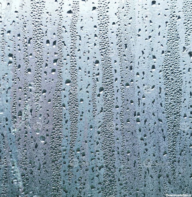 دانلود تصویر قطرات باران روی پنجره در پس زمینه انتزاعی روزهای ...