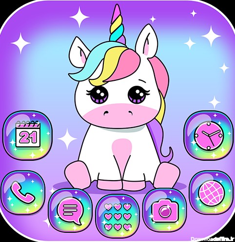 Pink Unicorn Theme Launcher - Izinhlelo zokusebenza ku-Google Play