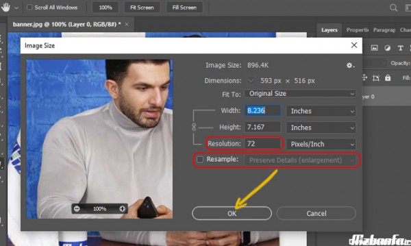 4 روش سریع افزایش کیفیت عکس در فتوشاپ - میزبان فا مگ