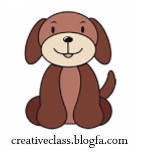 کلاسی برای بچه های خلاق | نقاشی سگ