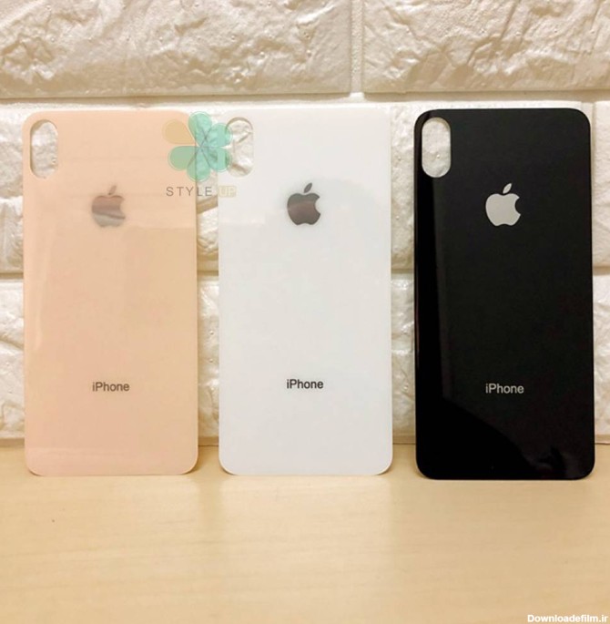 گلس پشت گوشی اپل آیفون Apple iPhone X / 10 رنگی | استایل آپ