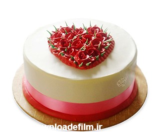سفارش اینترنتی کیک  - کیک عاشقانه در قلب من | کیک آف