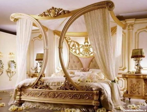 بهترین تزئین و دکوراسیون اتاق خواب عروس + نمونه و عکس | دکور پلاس