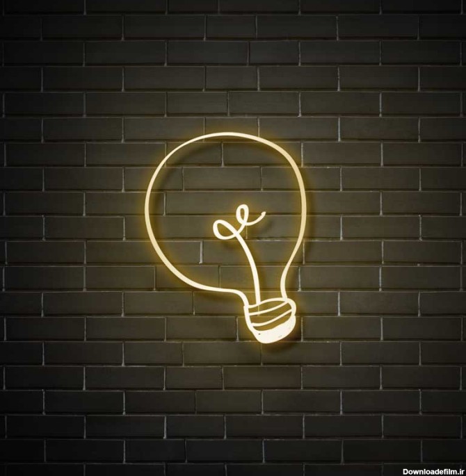 دانلود تصویر لامپ با مفهوم ایده