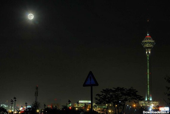 تصاویر زیبای رصد ابرماه در آسمان شهرهای ایران - خبرآنلاین