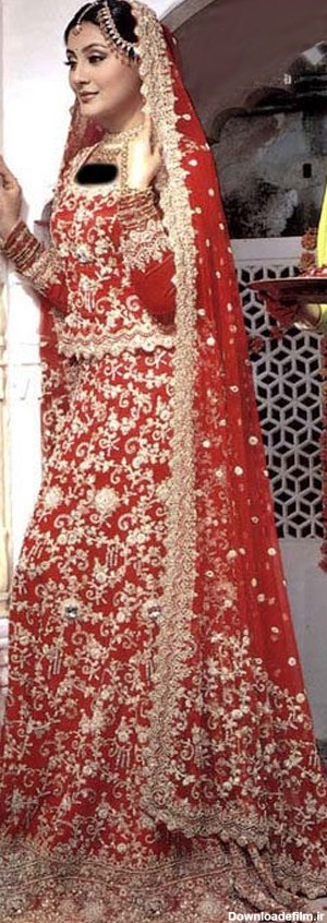 مدل جدید لباس عروس هندی و پاکستانی