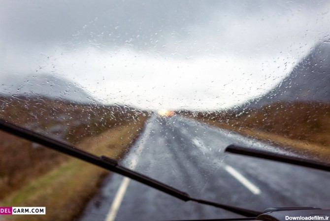 50 عکس رویایی و زیبای باران روی شیشه
