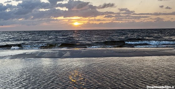 تصویر پس زمینه غروب آفتاب و دریای بالتیک | فری پیک ایرانی | پیک ...
