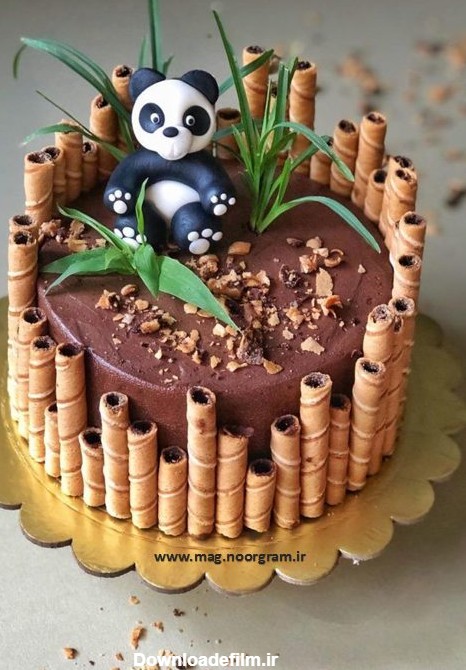 کیک شکلاتی تولد / جدیدترین طرح ها - مجله نورگرام