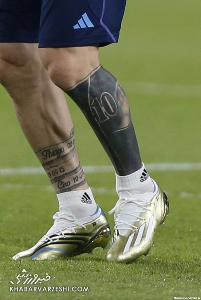 عکس| کفش مسی در بازی فینال جام جهانی ۲۰۲۲/ این آدیداس طلایی ...