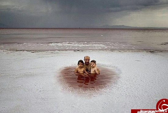تصاویری هنری از دریاچه ارومیه را اینجا ببینید