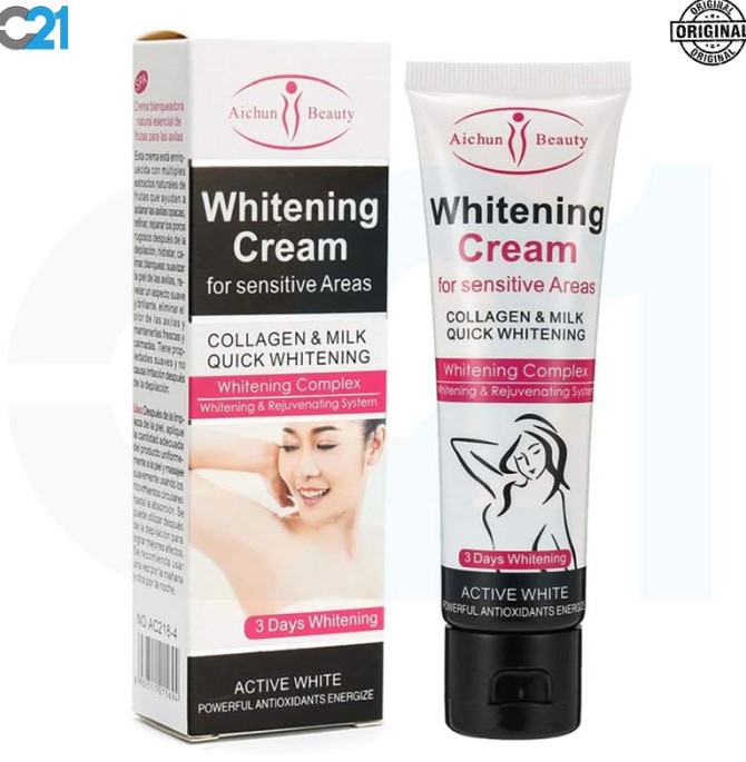 کرم سفید کننده زیر بغل آیچون بیوتی Whitening Cream Aichun Beauty