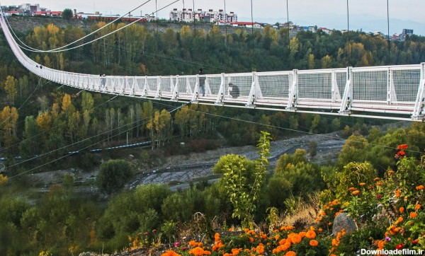 پل معلق مشگین شهر طبیعت گردی و مناطق بکر اردبیل