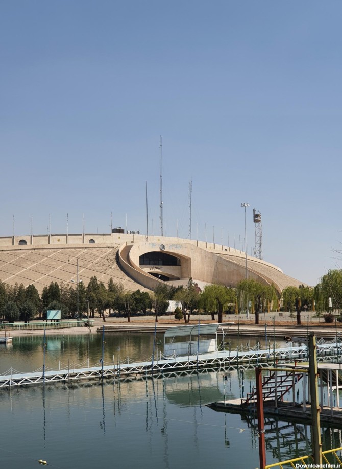 دریاچه ورزشگاه آزادی ورزشگاه آزادی، تهران - نقشه نشان
