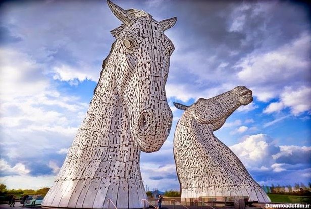 اسب های دو قلوی غول پیکر اسکاتلندی - قدس آنلاین