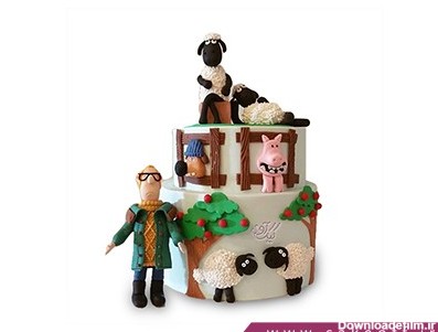 کیک حیوانات - کیک بره ناقلا 8 | کیک آف