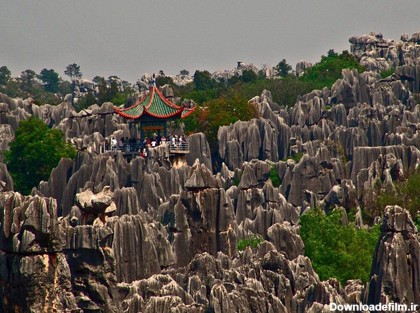 جنگل سنگ در استان یوننان چین + تصاویر