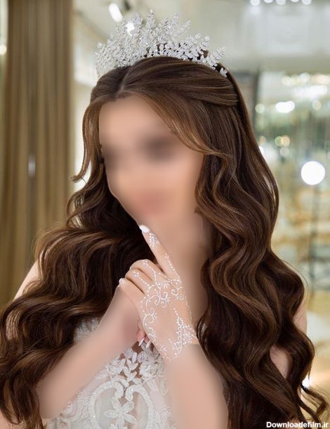 ۴۳ مدل مو عروس با تاج جدید ۱۴۰۲ زیباترین عروس شهر شوید - ماگرتا