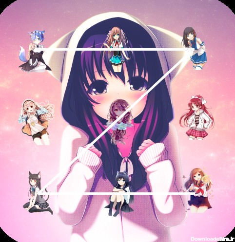 دانلود برنامه Kawaii Anime Girl Lock Screen Theme برای اندروید | مایکت