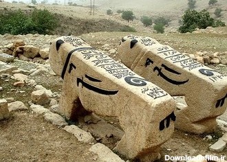 قدیمی‌ترین شیرسنگی و ۲۰۰۰ سنگ قبر تاریخی در یک گورستان