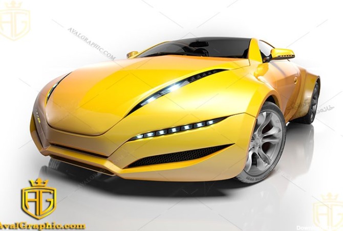 عکس ماشین زرد