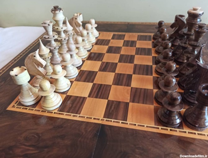 مهره شطرنج چوبی کد 102157 - هفت گالری فروشگاه اینترنتی آثارهنری – مهره