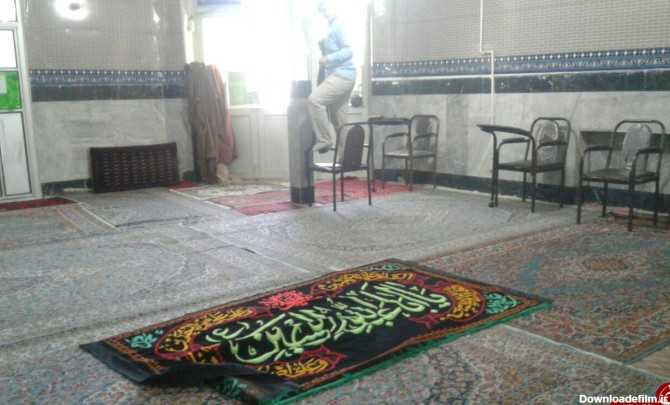 آماده‌سازی مسجد امام حسن مجتبی (ع) به مناسب ماه محرم + تصاویر