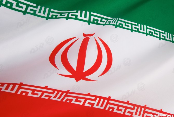 عکس پرچم ایران درحال اهتزاز از نمای نزدیک با کیفیت بالا | رزتم