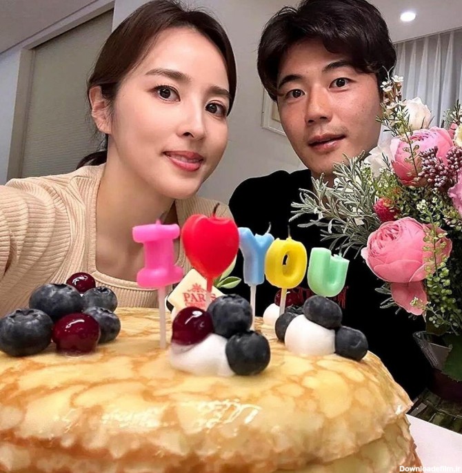 جشن تولد ۴۲ سالگی‌ سوسانو در کنار همسرش(+ عکس)