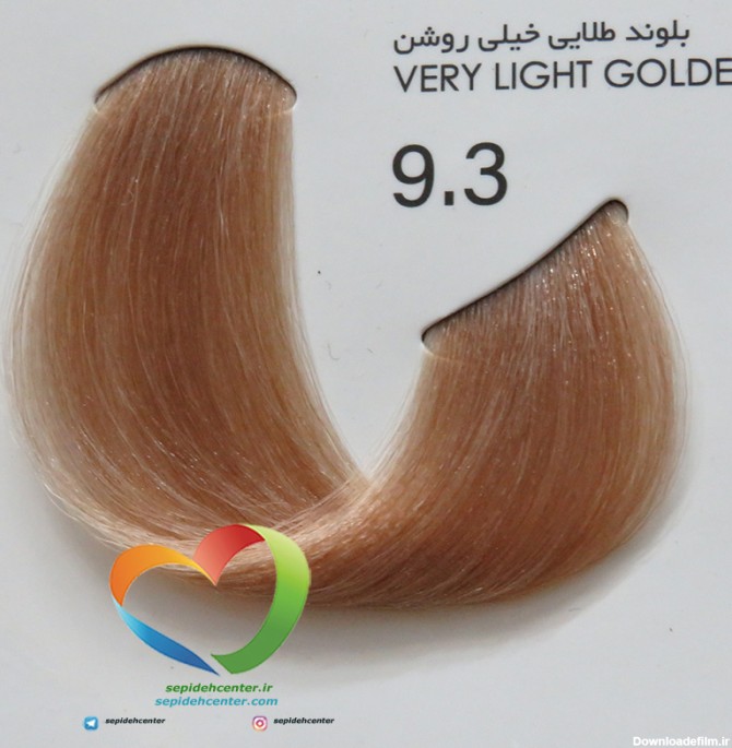 رنگ موی بدون آمونیاک پیکشن شماره 9.3 بلوند طلایی خیلی روشن Piction ...