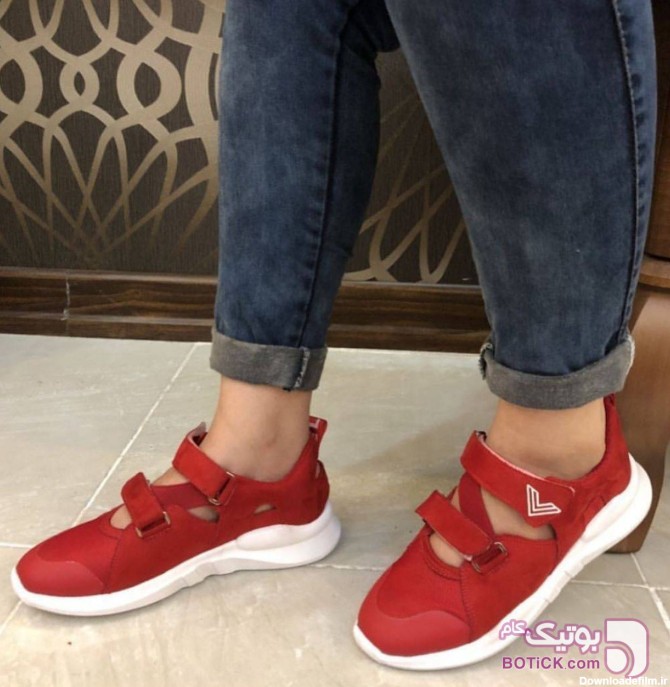کفش اسپرت تابستونی جدید قرمز از فروشگاه آفرکفش | بوتیک
