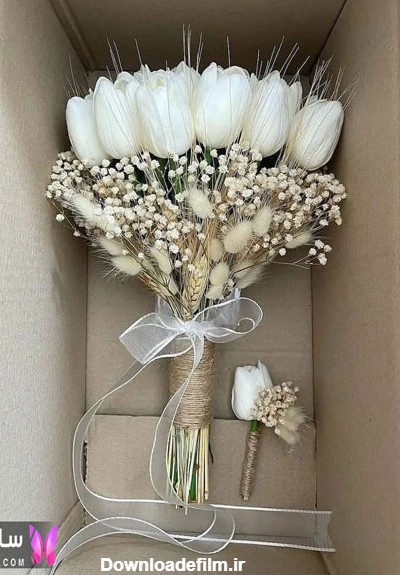 زیباترین دسته گل عروس جهان