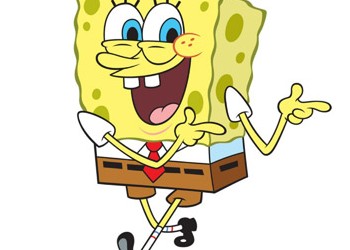 عکس شاد کارتونی باب اسفنجی spongebob happy