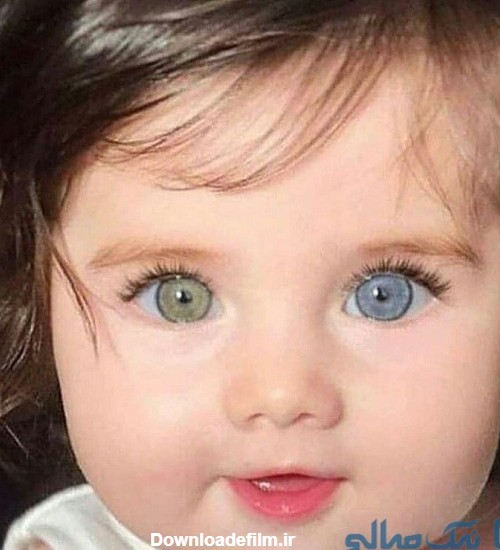 تصاویر بچه های چشم رنگی زیبا