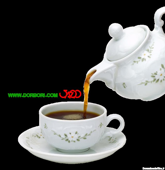 فنجان چای و قوری - دوربری تصاویر PNG,دوربری شده کیفیت بالا ...