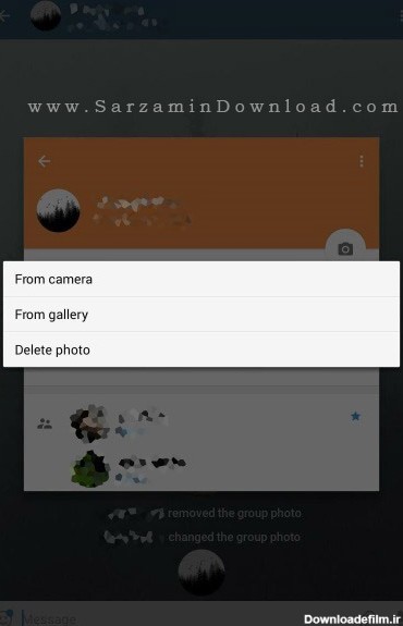 آموزش پاک کردن عکس پروفایل گروه در تلگرام