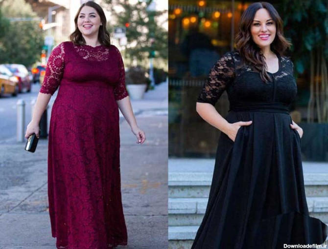جدیدترین مدل لباس مجلسی زنانه ترند 2023، خانم‌های چاق هم دلبری کنند!