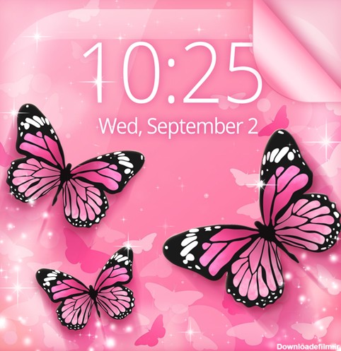 دانلود برنامه Pink Butterfly Live Wallpaper برای اندروید | مایکت