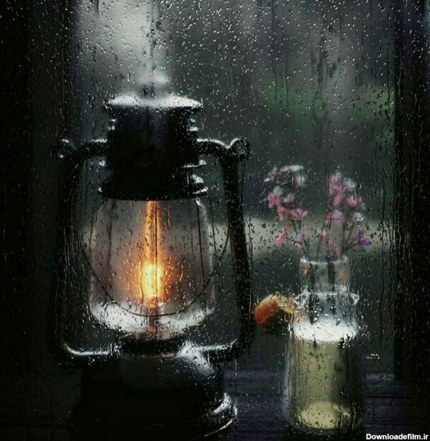 باران و پنجره