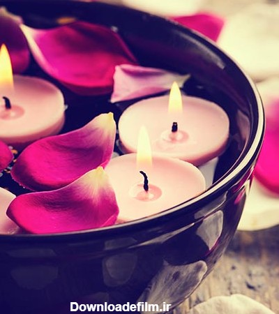 مجموعه جدید عکس پروفایل شمع و گل عاشقانه و جذاب | ستاره