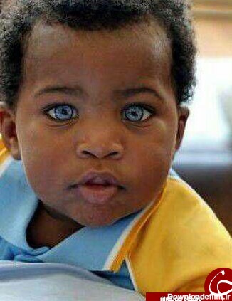 این کودک زیباترین چشم ها را دارد +تصاویر