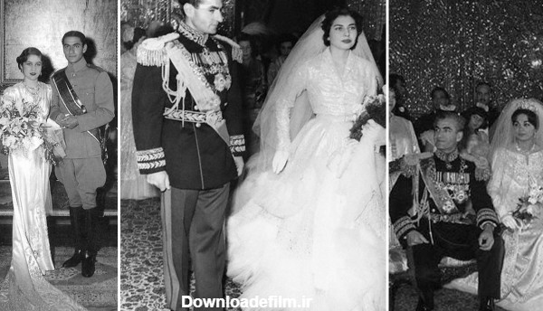 عکس های عروسی محمدرضا شاه