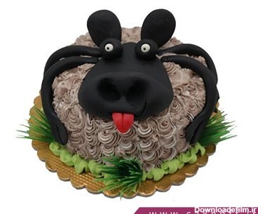 کیک شکلاتی گوسفند خپل | کیک آف