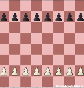 چیدمان مهره های شطرنج