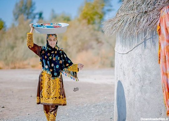 لباس زیبای دختران بلوچستان - عکس ویسگون