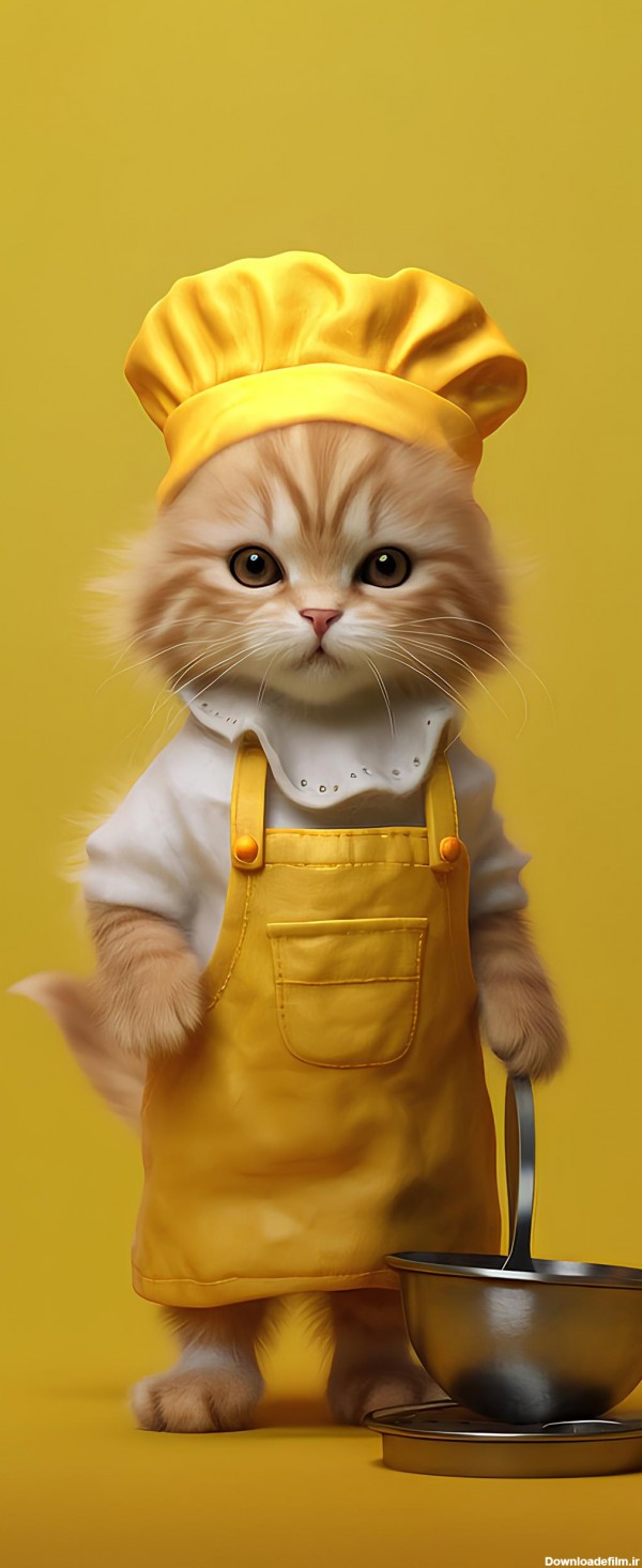 عکس والپیپر گربه کیوت