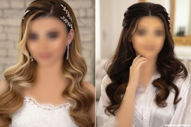 مدل جلو موی زنانه برای عروسی