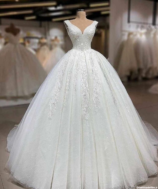عجیب ترین لباس عروس دنیا هم رونمایی شد+ عکس