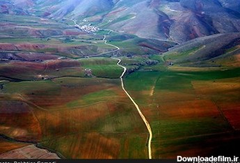 محور  سنندج به  بانه در استان کردستان