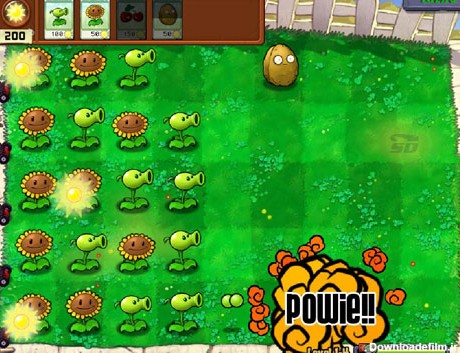 بازی گیاهان علیه زامبی ها برای کامپیوتر - Plants vs Zombies PC Game